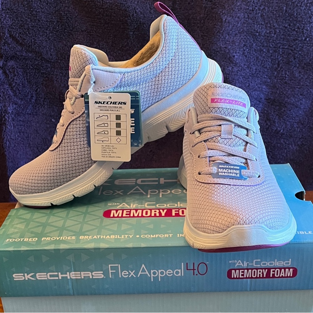 Skechers Women's Flex Appeal 4.0 Sneakers - Lavender
